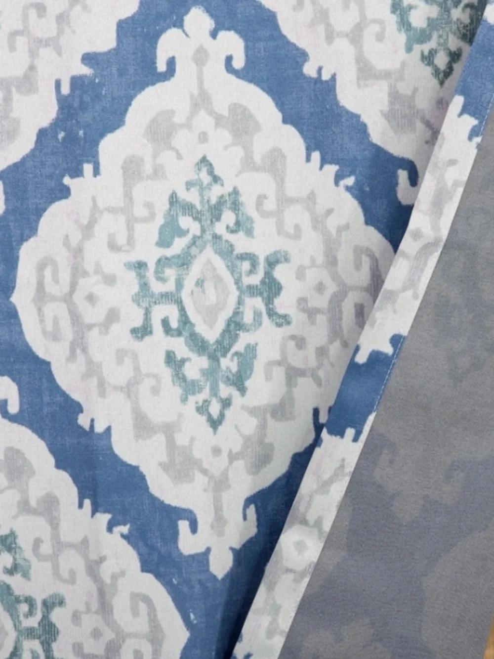 Mainstays Ikat Print Room Darkening Curtains